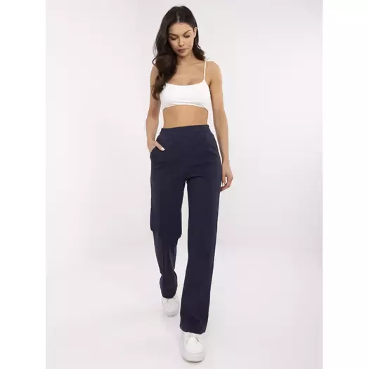 Spodnie dresowe-NM-DR-R62112.00-granatowy