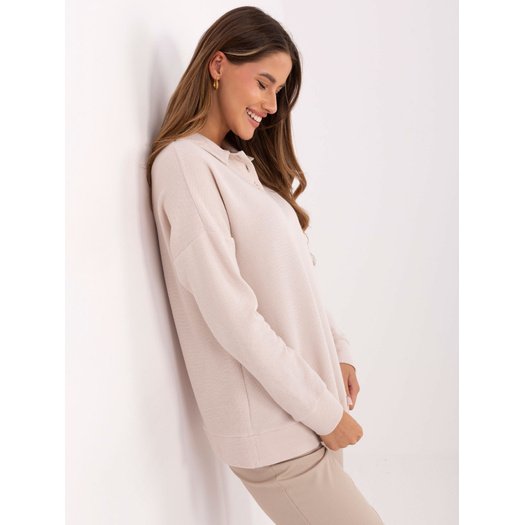 Bluzka-LK-BZ-510126.00-jasny beżowy 2