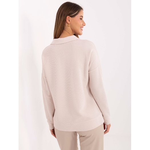 Bluzka-LK-BZ-510126.00-jasny beżowy 1