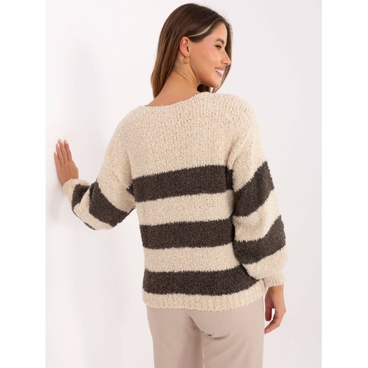 Sweter-MI-SW-WK3031.22-jasny beżowy