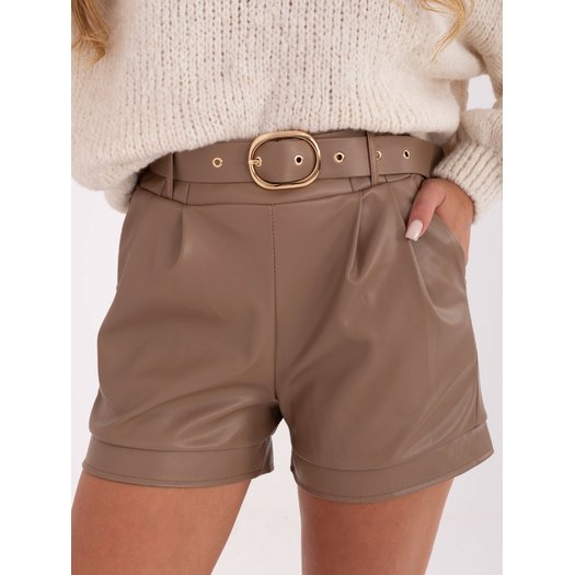 Szorty-IT-SN-FL8701.97-ciemny bezowy