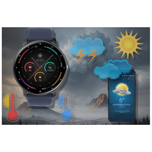 SMARTWATCH UNISEX GRAVITY GT1-1 PRO - BLUETOOTH CONNECTIONS, ADDITIONAL PASSAGE (sg027a) 7