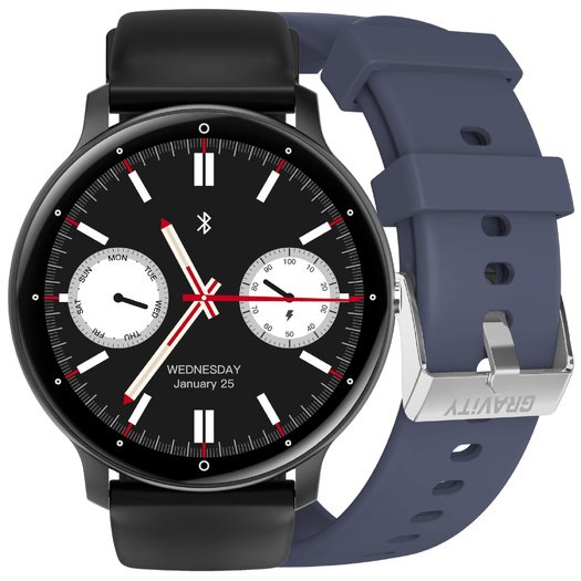 SMARTWATCH UNISEX GRAVITY GT1-1 PRO - BLUETOOTH CONNECTIONS, ADDITIONAL PASSAGE (sg027a) 2