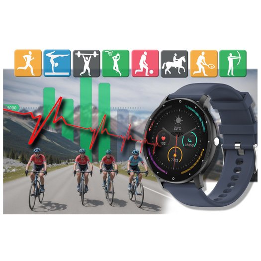 SMARTWATCH UNISEX GRAVITY GT1-1 PRO - BLUETOOTH CONNECTIONS, ADDITIONAL PASSAGE (sg027a) 11
