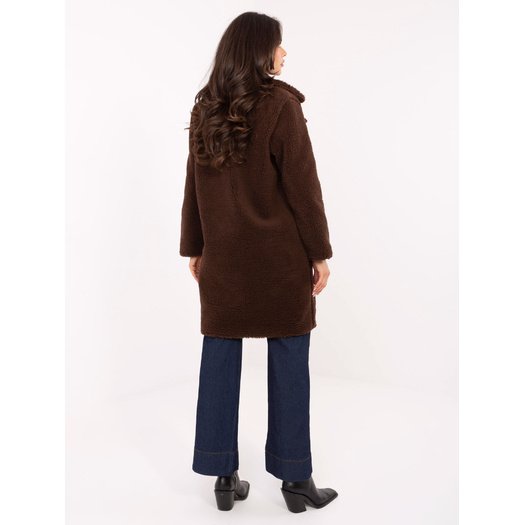 Płaszcz-IT-PL-88121.01P-brązowy 1