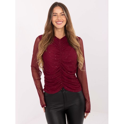 Bluzka-IT-BZ-20167.86-bordowy