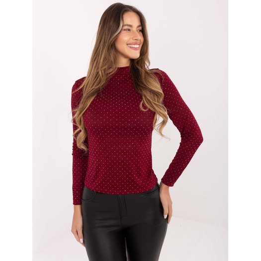 Bluzka-IT-BZ-15368-1.04-bordowy 3