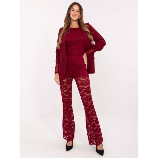 Spodnie-MI-SP-K69-3.21P-bordowy 2