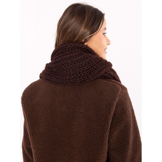 Szalik-AT-SZ-S-2203.87-ciemny brązowy 3