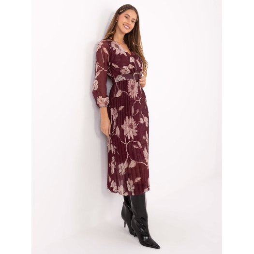Sukienka-IT-SK-11389.27P-bordowy 3