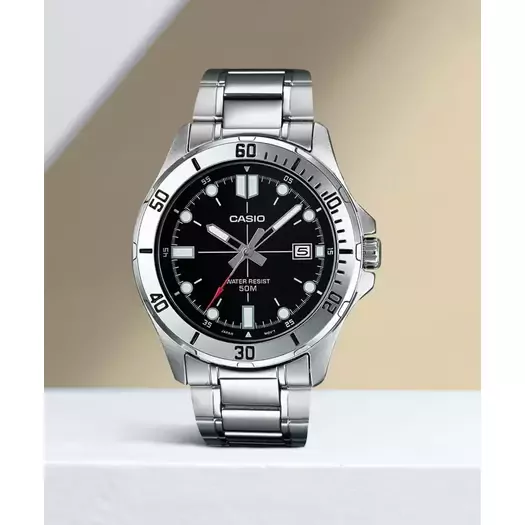 CASIO MEN S WATCH MTP-VD01D-1EV (zd185a) + BOX 3