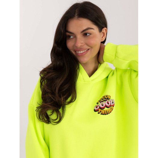 Bluza-MJ-BL-H2503.70-fluo ż&oacute;łty