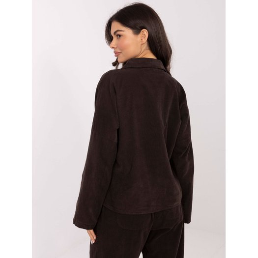 Koszula-IT-KS-22390.81-ciemny brązowy 2