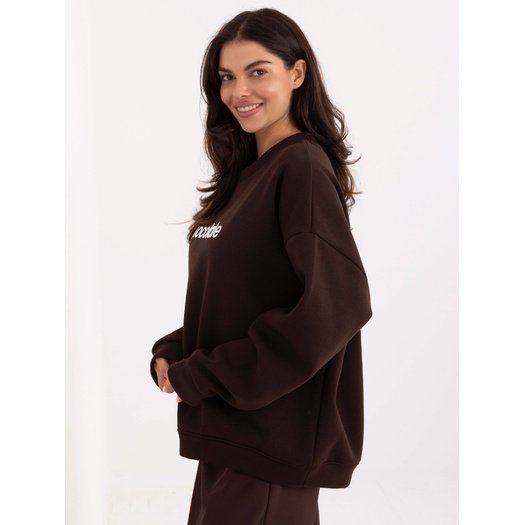 Bluza-RV-BL-A1036.22-ciemny brązowy 1