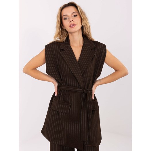 Kamizelka-IT-KZ-FL9790.66-ciemny brązowy 3