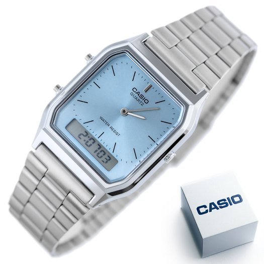 ZEGAREK UNISEX CASIO Vintage  AQ-230A-2A1 + BOX 4