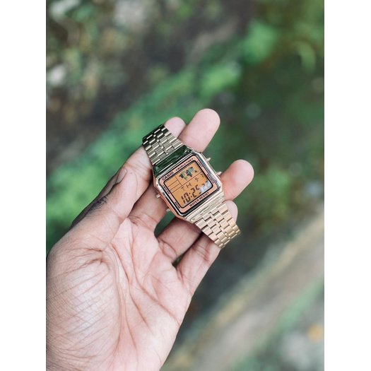 ZEGAREK MĘSKI CASIO VINTAGE A500WGA-9DF (zd158d) + BOX