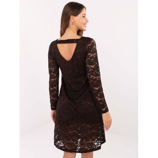 Sukienka-MI-SK-A1418.36-brązowy