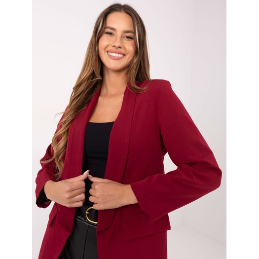 Marynarka-DHJ-MA-18657-1.86-ciemny czerwony 4