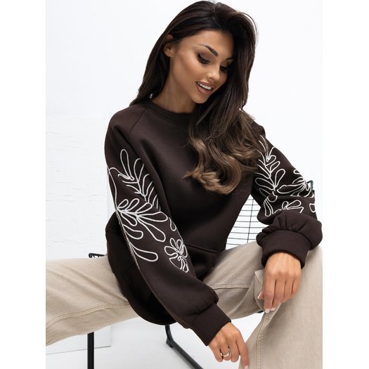 Bluza-RV-BL-A1042.25-ciemny brązowy 2