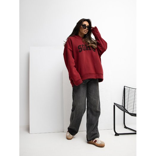 Bluza-RV-BL-A1043.17-bordowy 1