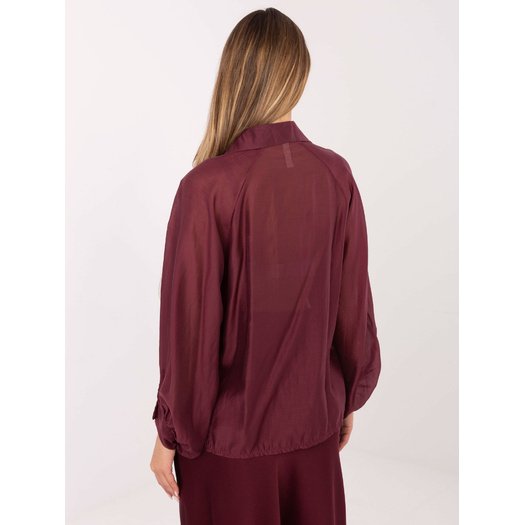 Koszula-IT-KS-28979.63-bordowy 2