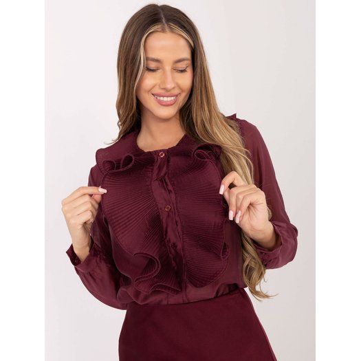 Koszula-IT-KS-28990.05P-bordowy 4