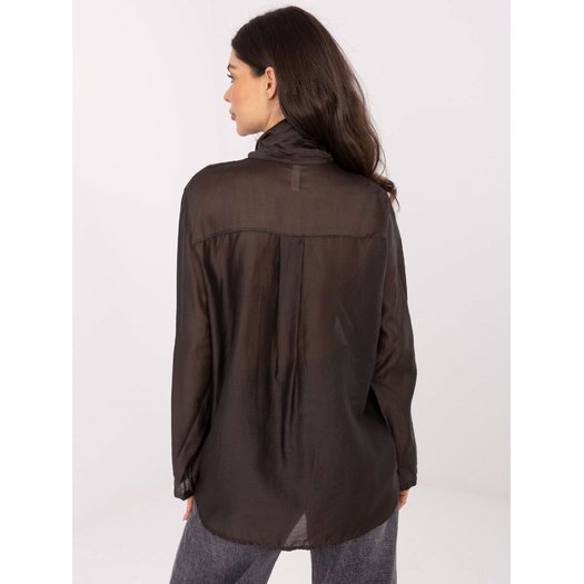 Koszula-IT-KS-28978.22-ciemny brązowy 3
