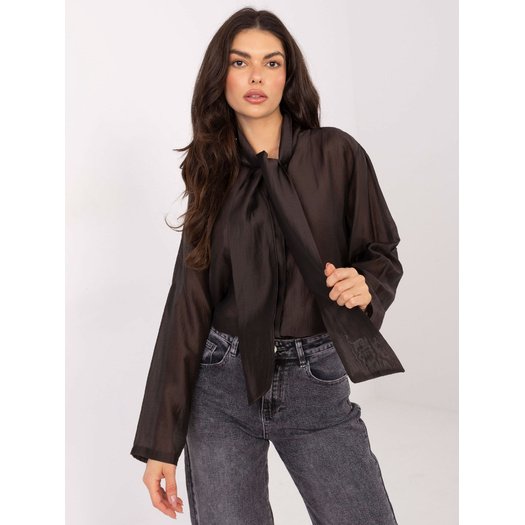 Koszula-IT-KS-28978.22-ciemny brązowy 2