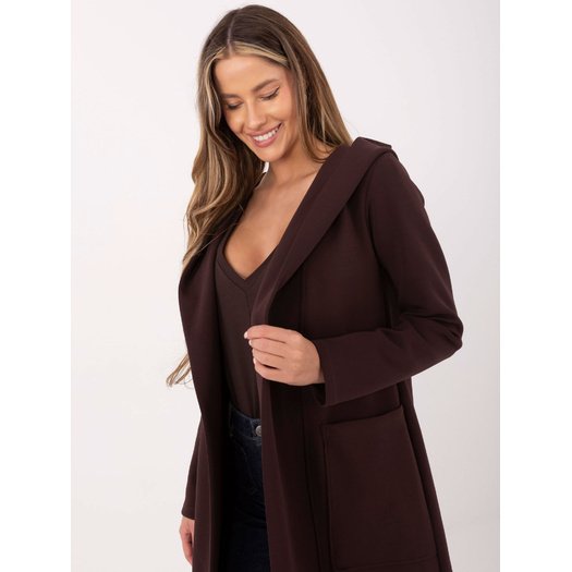 Płaszcz-MJ-PL-H5031.93-ciemny brązowy 1