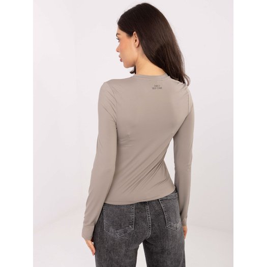 Bluzka-D12099M02788A-ciemny bezowy 3