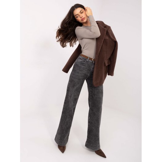 Bluzka-D12099M02788A-ciemny bezowy 2