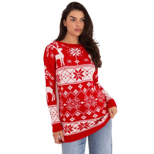 Sweter-MI-SW-21387.59-czerwony 1