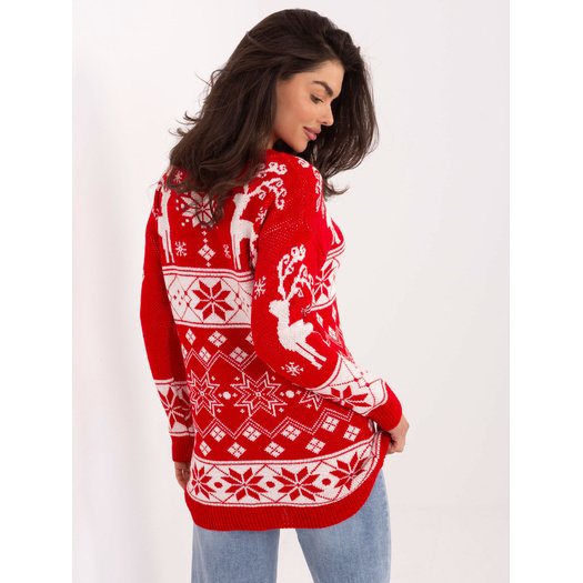 Sweter-MI-SW-21387.59-czerwony