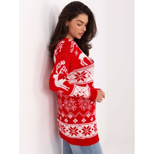 Sweter-MI-SW-21387.59-czerwony 2