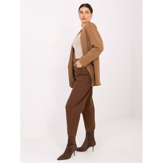 Spodnie jeans-VM-SP-SK152-76.09-brązowy 1