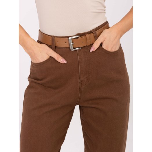 Spodnie jeans-VM-SP-SK152-76.09-brązowy 2