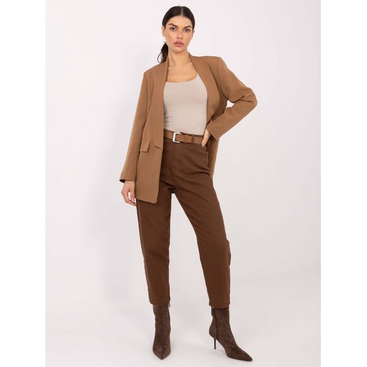Spodnie jeans-VM-SP-SK152-76.09-brązowy 3