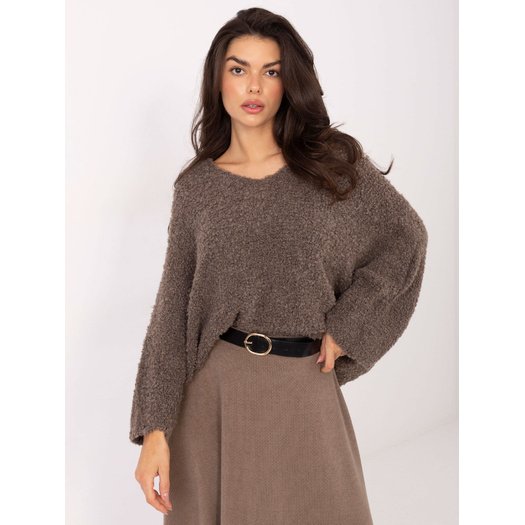 Sweter-CH-SW-72630.79-ciemny bezowy 3