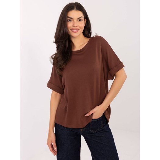 Bluzka-MJ-BZ-H1301.28-brązowy 2