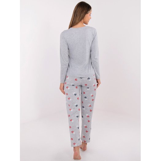 Piżama-DU-PI-FP-009.84-szary