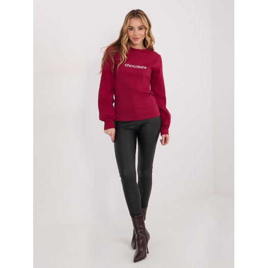 Bluzka-RV-BZ-A1051.96-bordowy 2