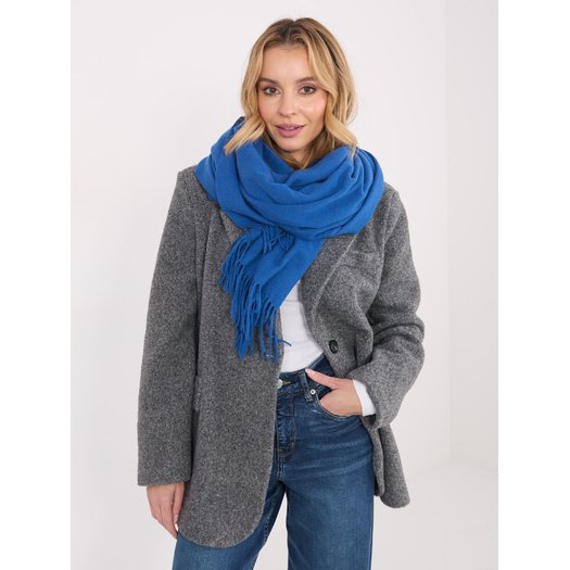 Szalik- AT-SZ-23185.90P-ciemny niebieski