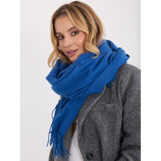 Szalik- AT-SZ-23185.90P-ciemny niebieski 1