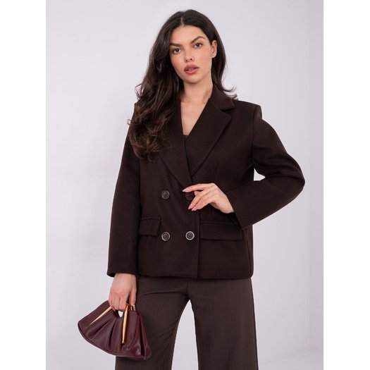 Kurtka-IT-KR-FL9559.02P-ciemny brązowy 4