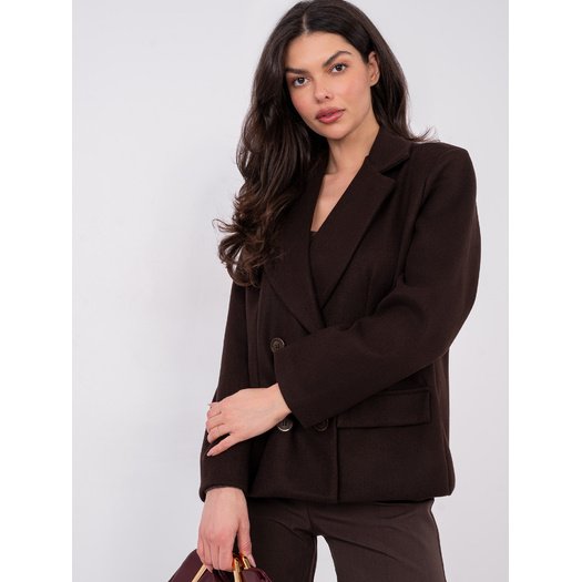 Kurtka-IT-KR-FL9559.02P-ciemny brązowy 5