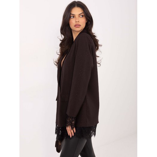 Marynarka-IT-MA-FL9916-1.07P-ciemny brązowy 1