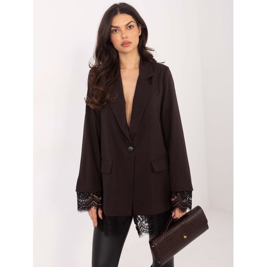 Marynarka-IT-MA-FL9916-1.07P-ciemny brązowy 4