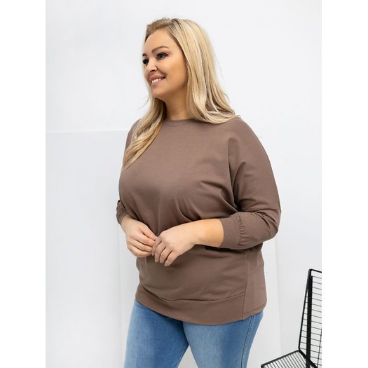 Bluzka-RV-BZ-A1075.96-ciemny bezowy