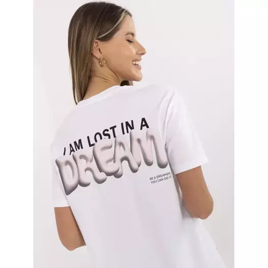 T-shirt-D12022AC02705A-biało-różowy